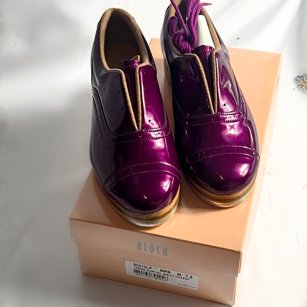 BlOCH JASON SAMUEL SMITH LIMITED Patent Metallic Purple tap shoes